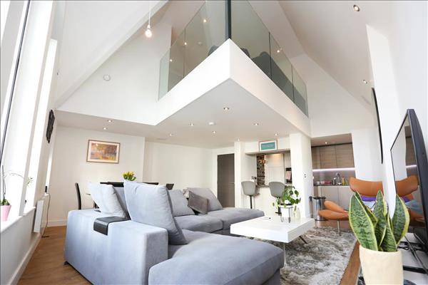 Sleek Duplex Penthouse with Rooftop Terrace &amp; Hot