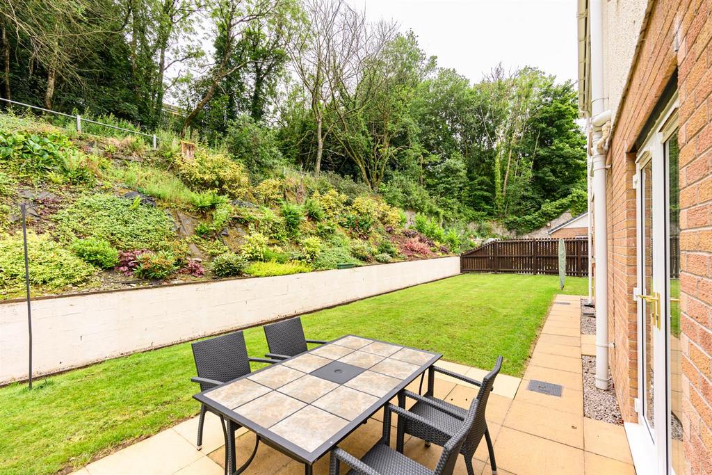Rear garden