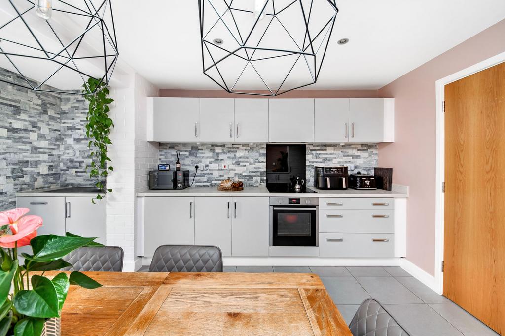Open plan dining kitchen