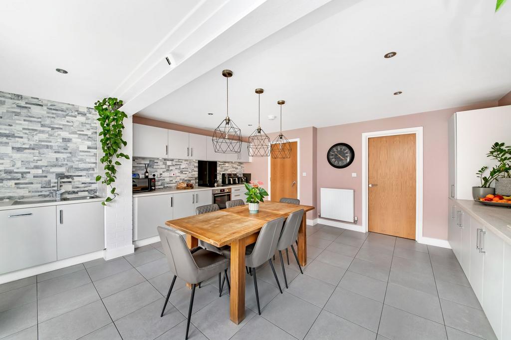 Open plan dining kitchen