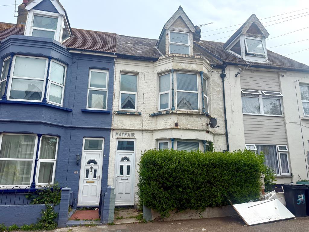 Mid-terraced bay fronted house