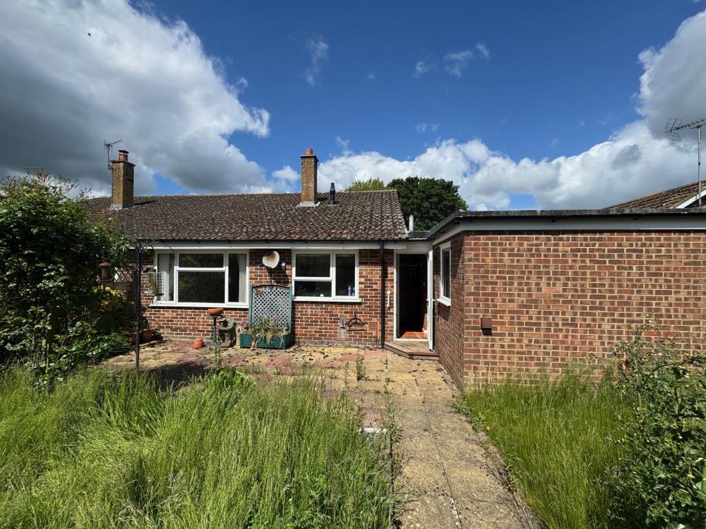 Rear of bungalow