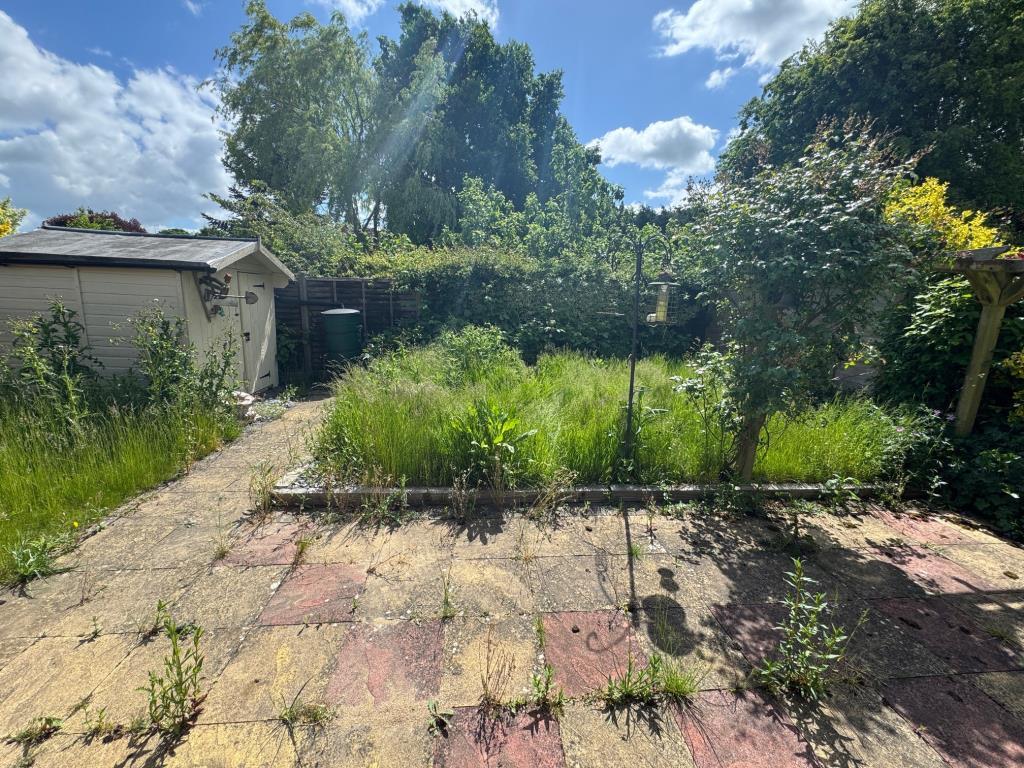 Rear garden