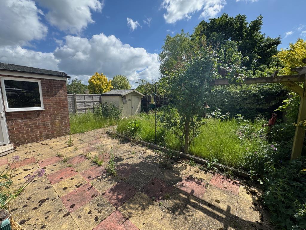 Rear garden alternative view