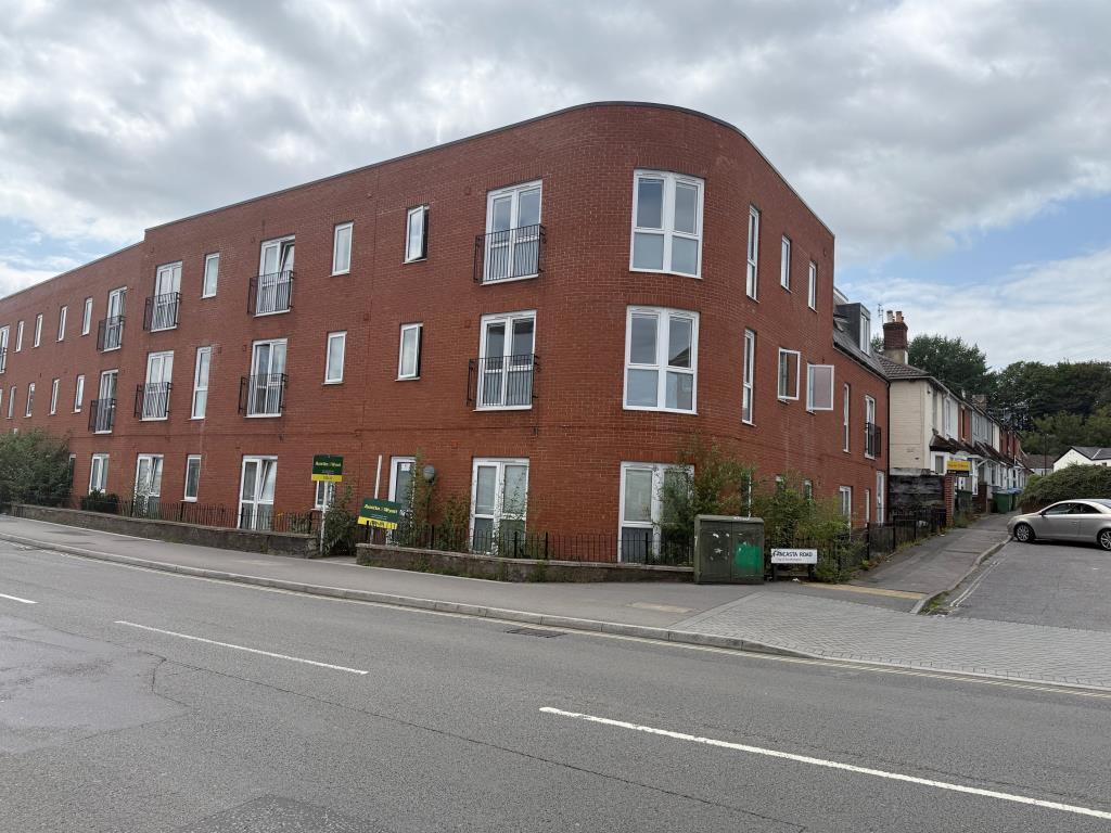 View of purpose built block
