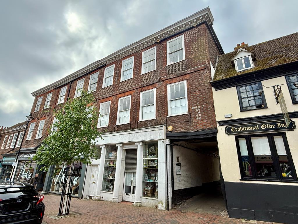 Mixed-use building in town centre