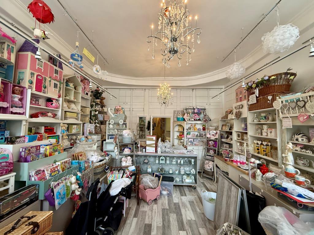 Vacant town centre shop