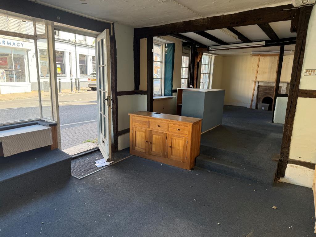 Internal view of ground floor retail areas