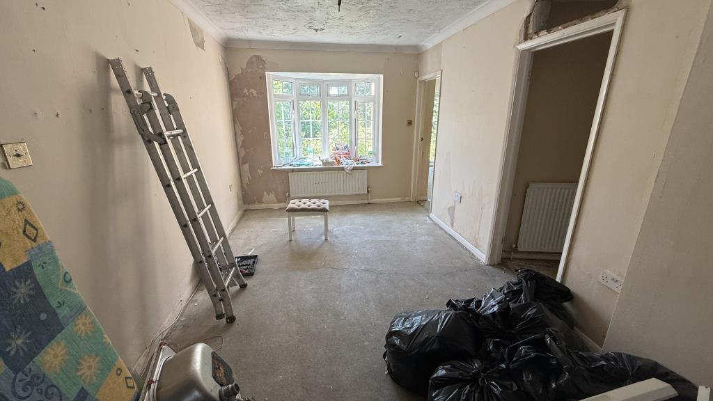 Internal image of dining area from living area