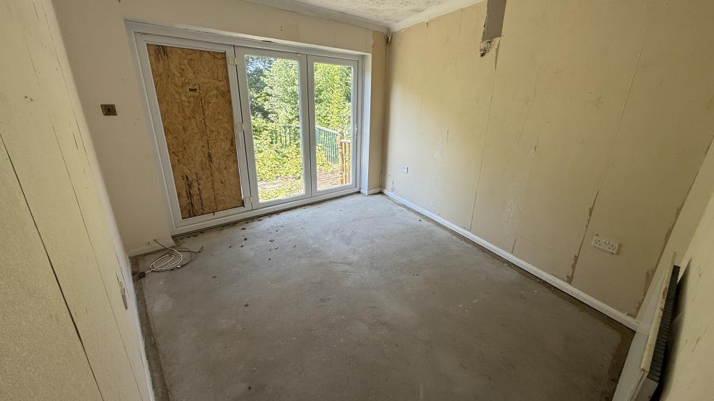 Internal image of guestroom from dining area