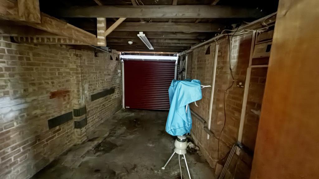 Internal image of garage from inside