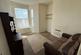 Living room with bay window
