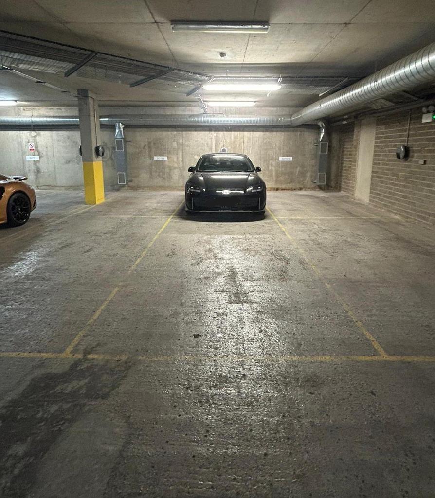 A selection of secure underground car parking spa
