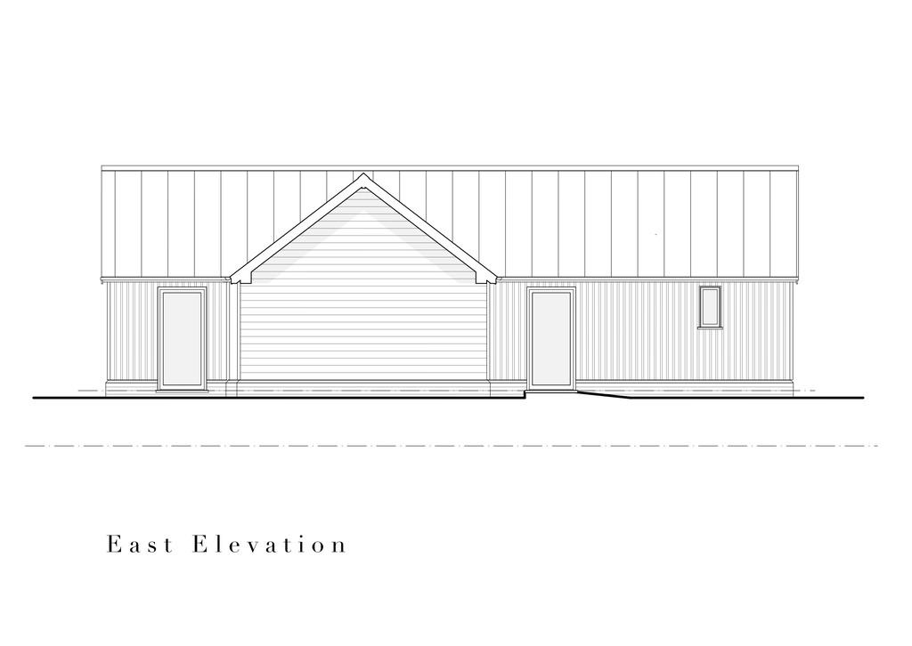 Plot 1 East Elevation