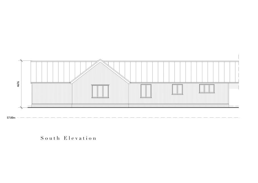 Plot 1 South Elevation