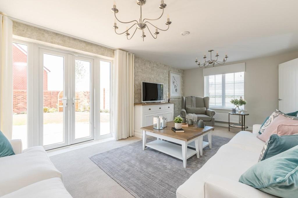 A blank canvas living room to make all yours