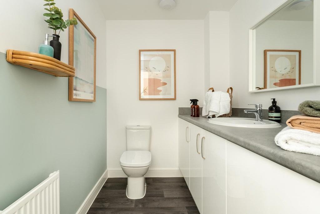 Handy downstairs cloakroom/ utility