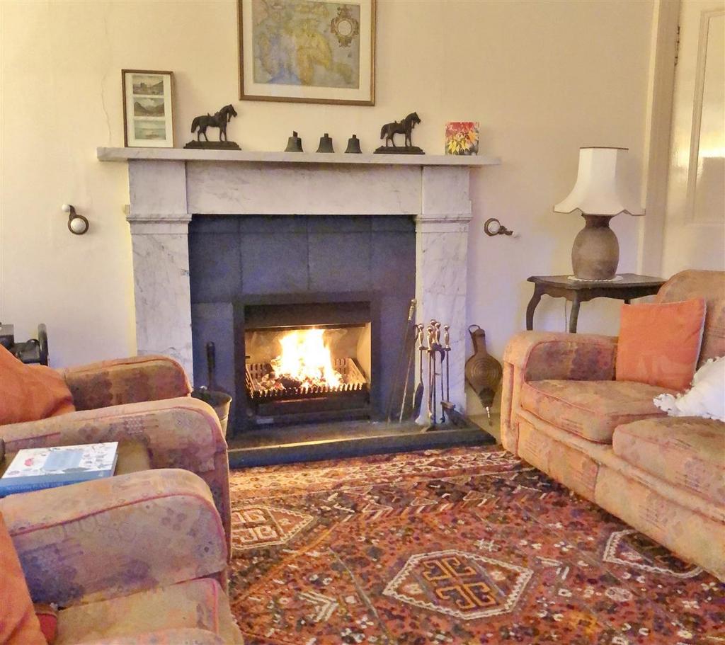 One, The Lodge, Fireplace