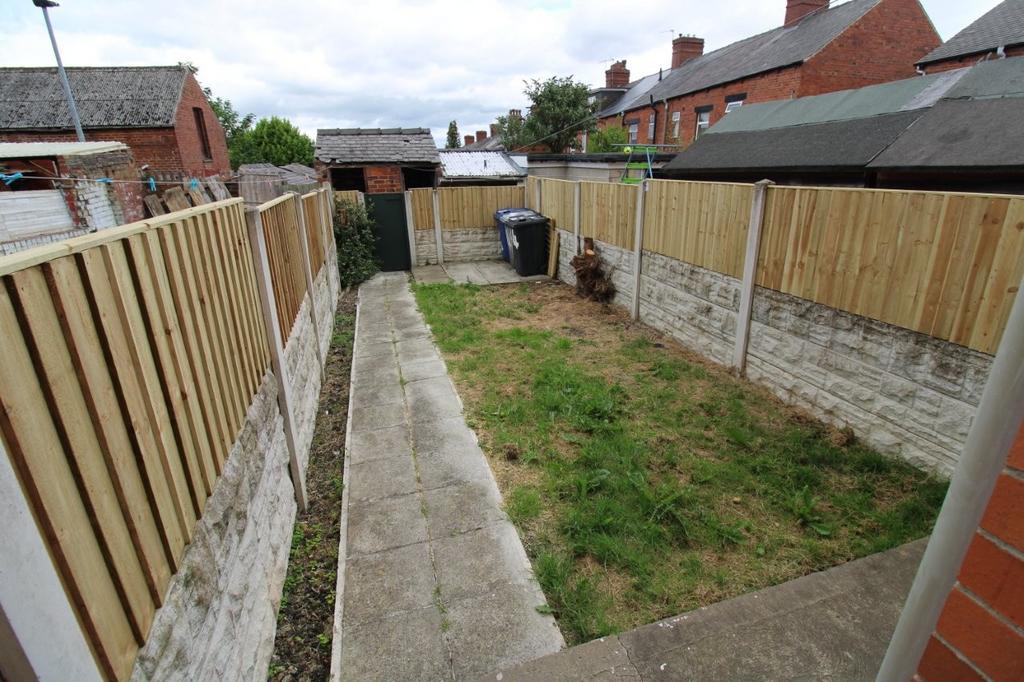 Rear garden