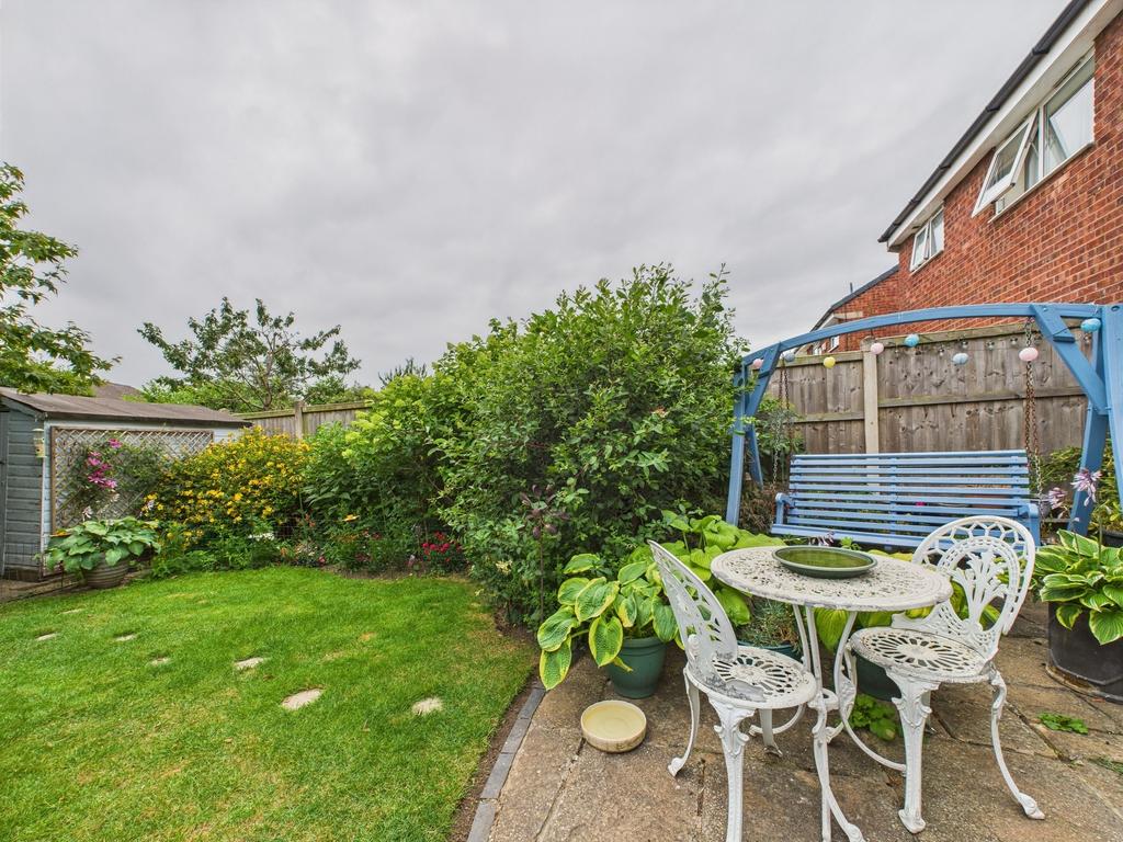 Rear garden
