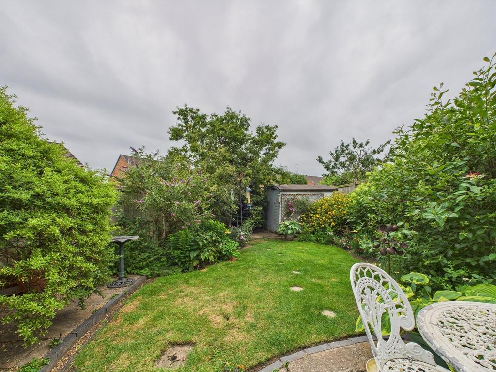 Rear garden