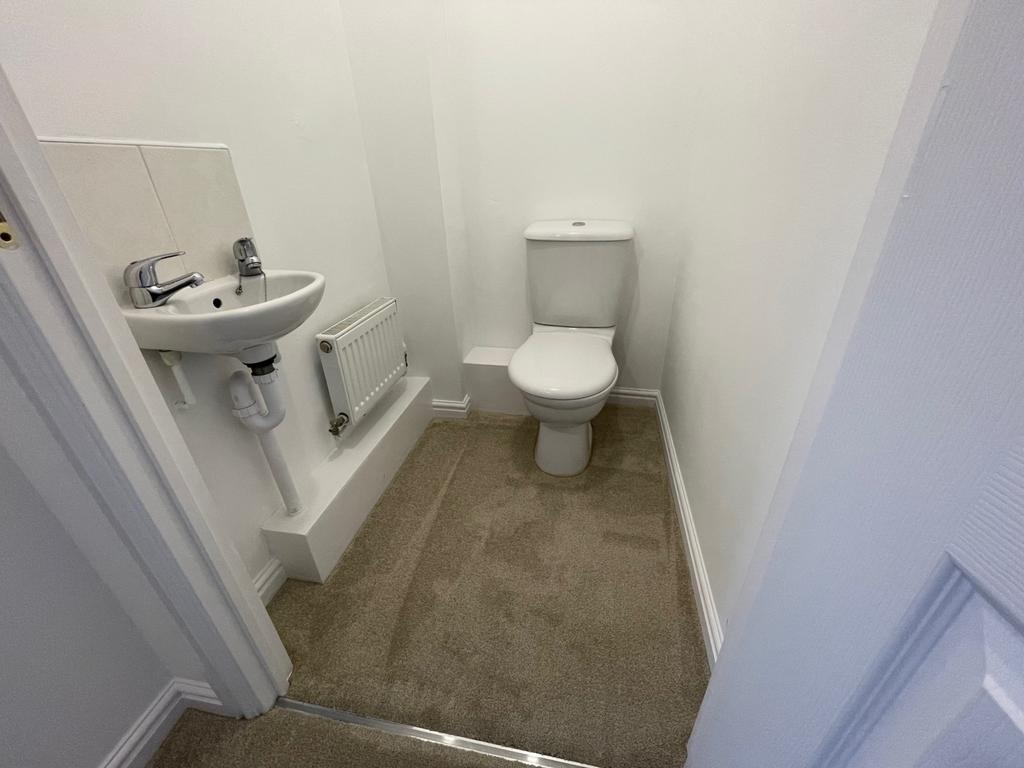 Ground floor cloakroom