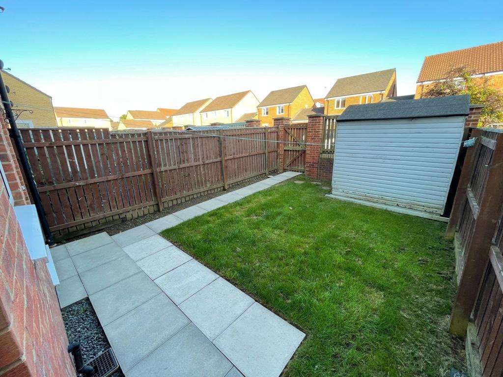 Rear garden