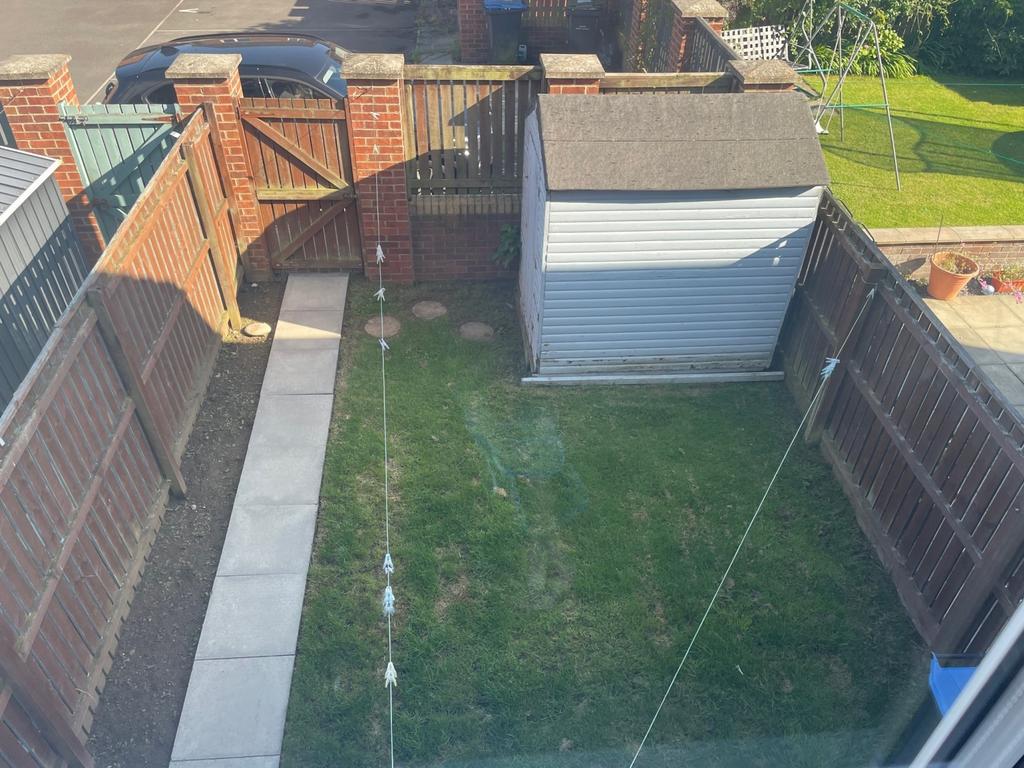 Rear garden