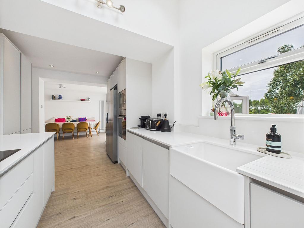 Kitchen into Dining Room