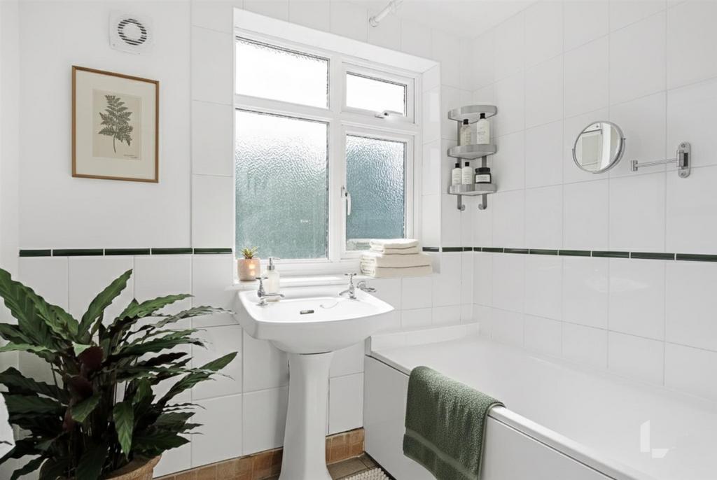 Staged Bathroom
