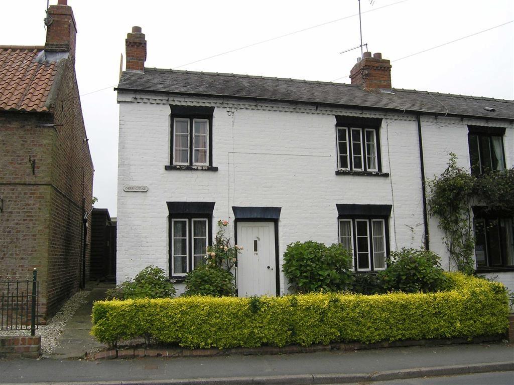 76, Main Street, Cherry Burton, East Yorkshire 2 bed semidetached house £130,000