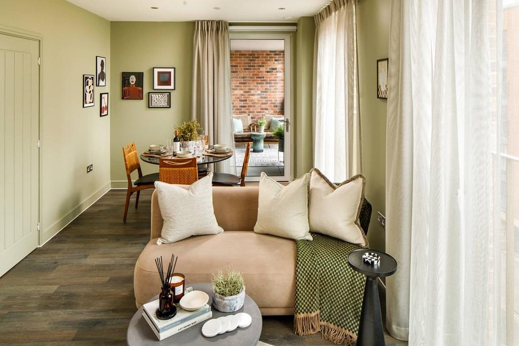 You'll find thoughtfully designed living spaces...