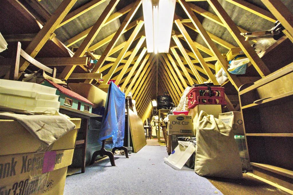 Attic storage area