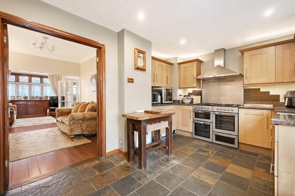 Kitchen, open plan living
