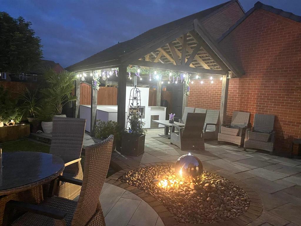 Garden by night