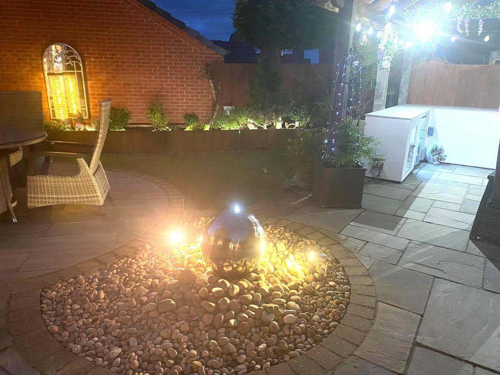 Garden by night