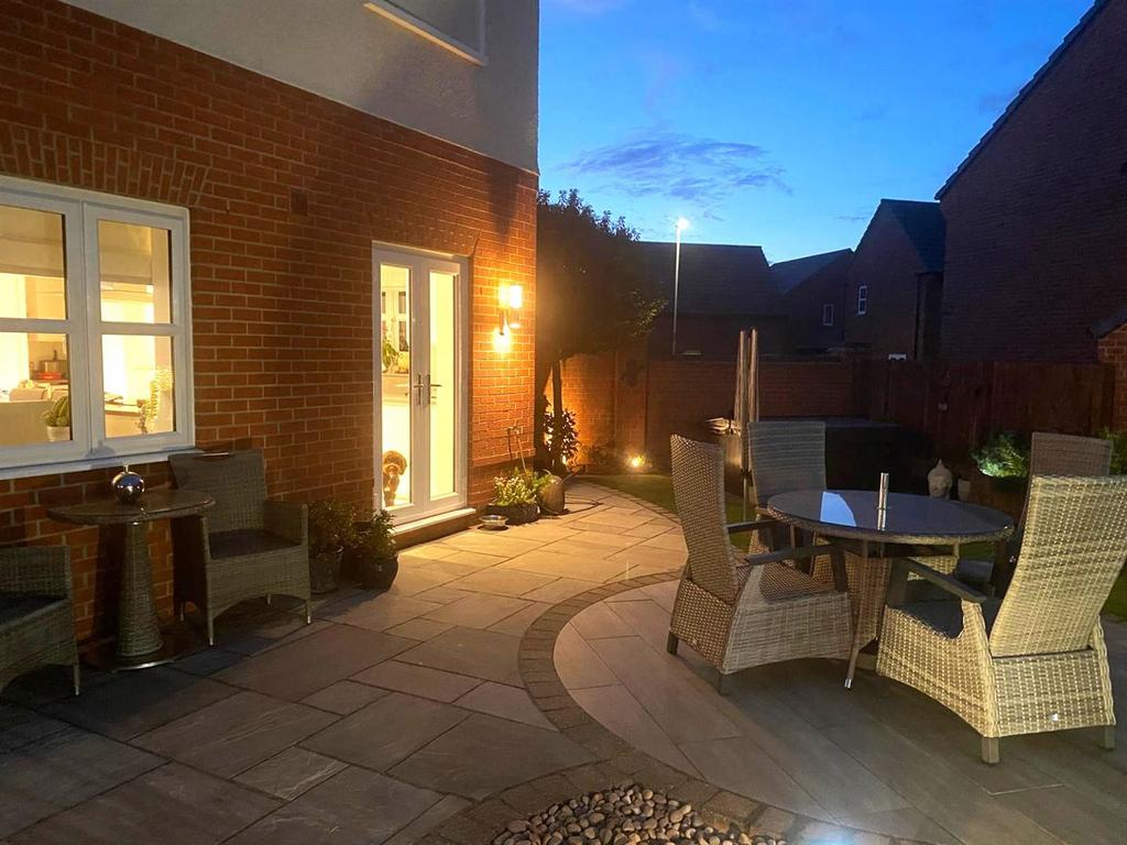 Garden by night