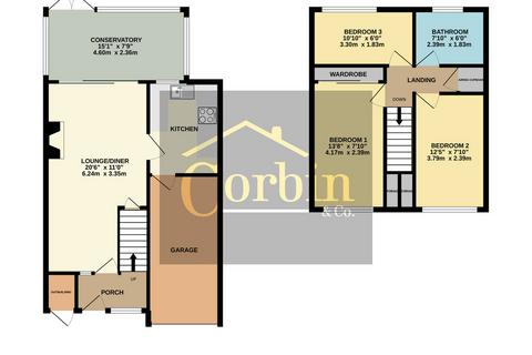 3 bedroom detached house to rent, Viscount Walk, Bournemouth, BH11 9