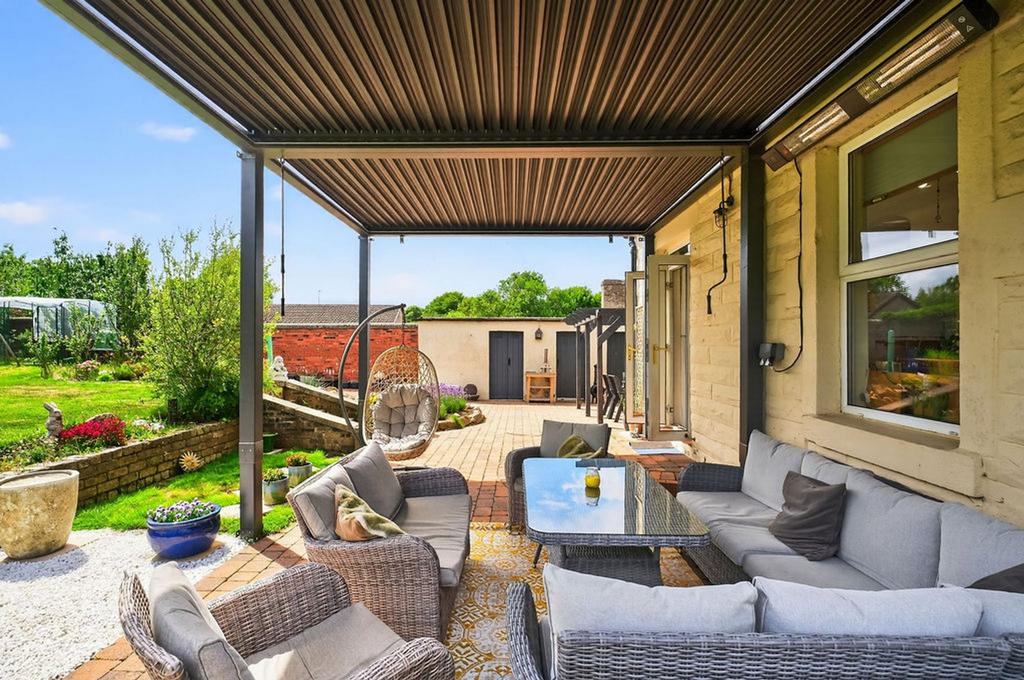 Pergolux Patio Area