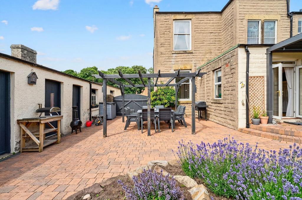 Rear Garden with Out Buildings