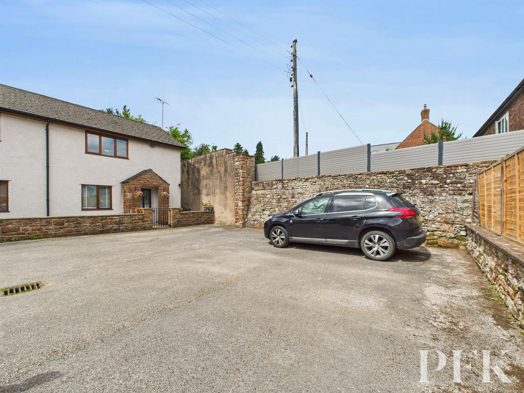 Parking to the front of the property