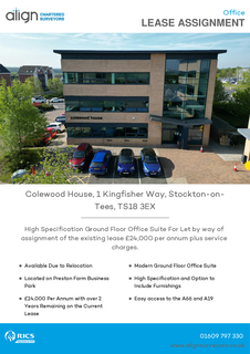 Office to rent, Kingfisher Way Stockton On Tees TS18 3EX