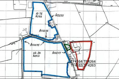 Farm to rent, Fen Road, Halton Holegate, Spilsby