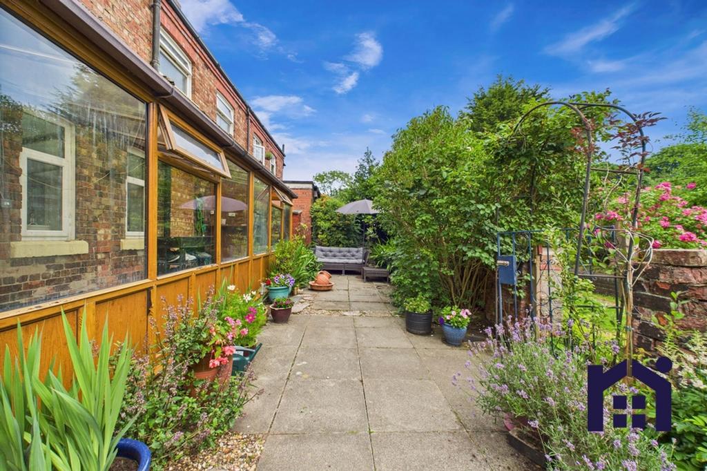 Rear garden