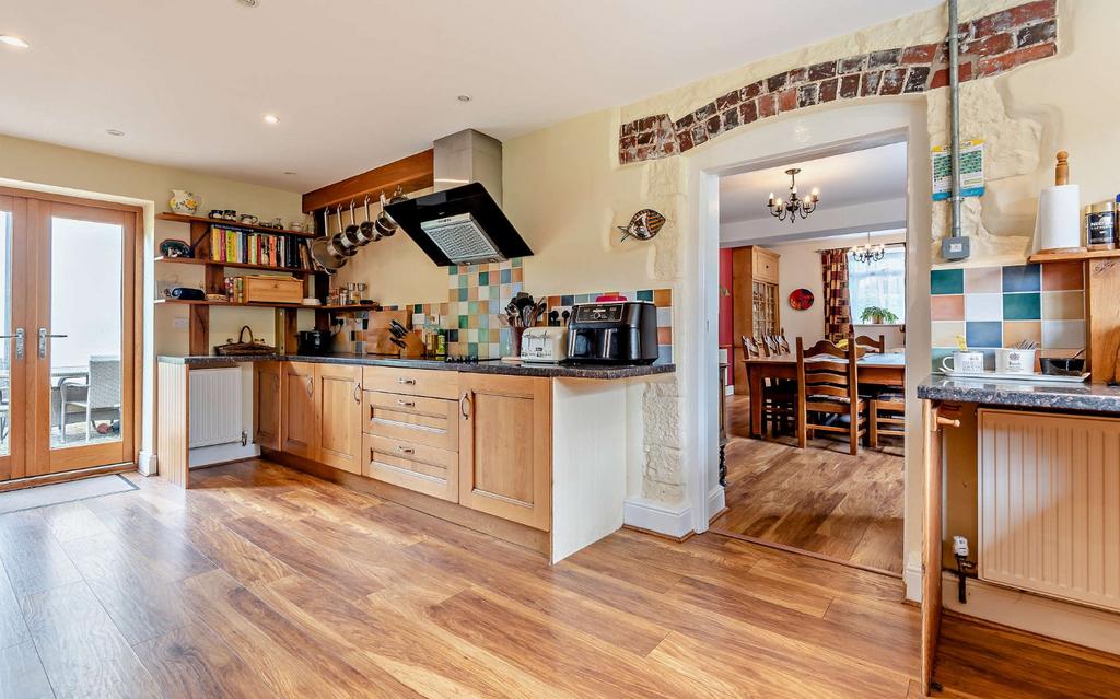Kitchen Into Dining