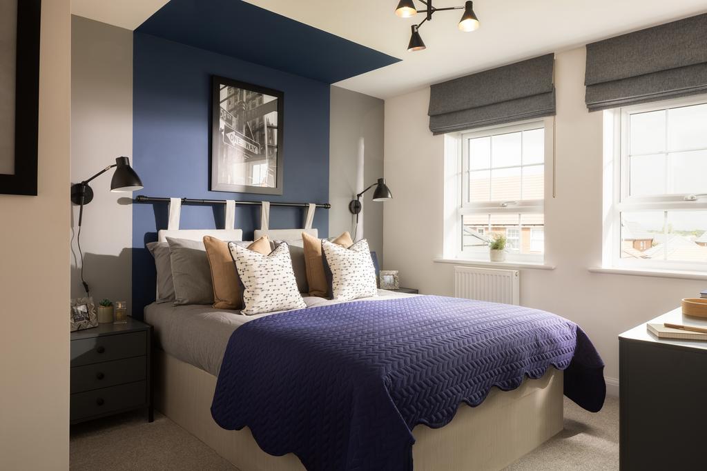 Bedroom in the Holden 4 bedroom home