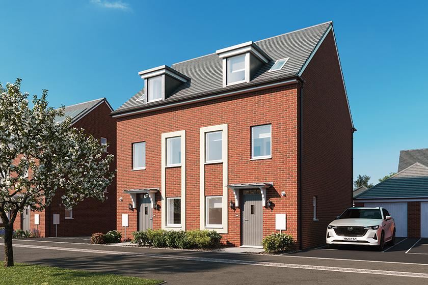 Computer generated image of the Greenwood 3...