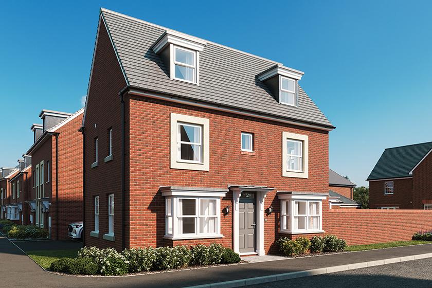 Computer generated image of the Hertford 4...