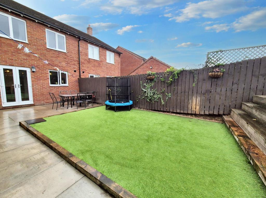 Rear garden
