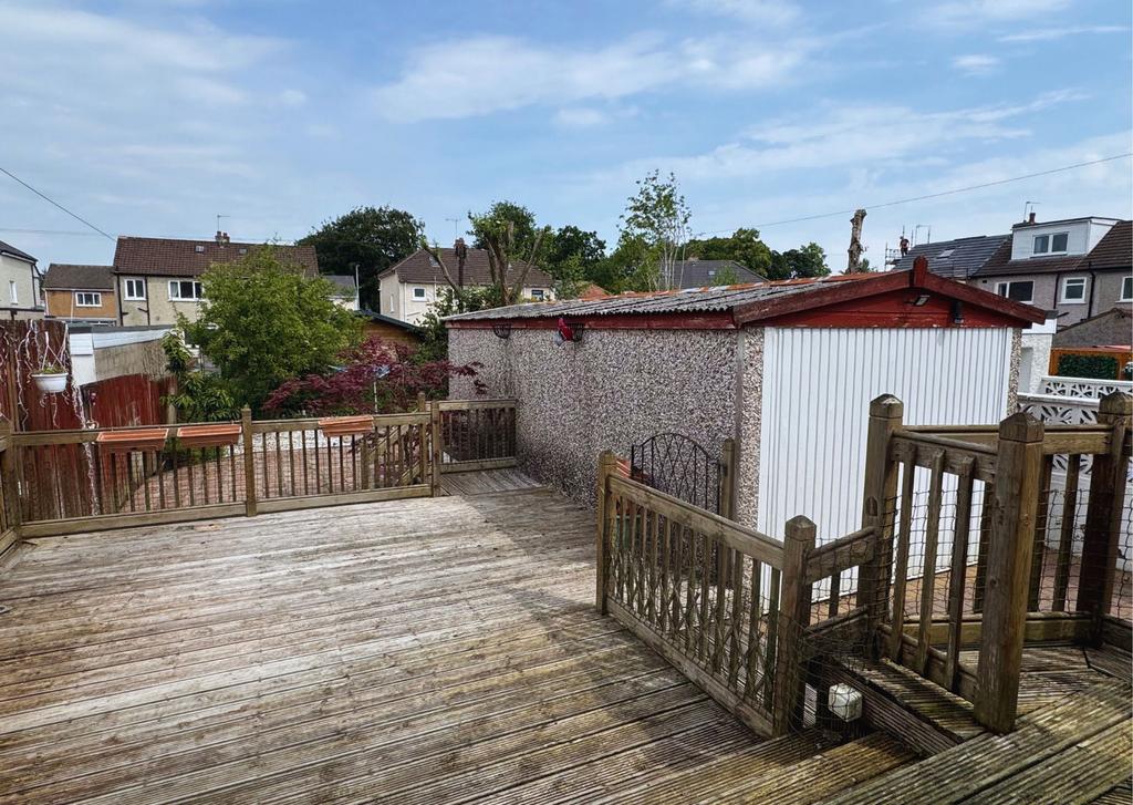 Raised deck